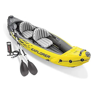 Intex 68307EP Explorer K2 Inflatable Kayak Set