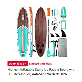 Inflatable Stand Up Paddle Board with SUP Accessories