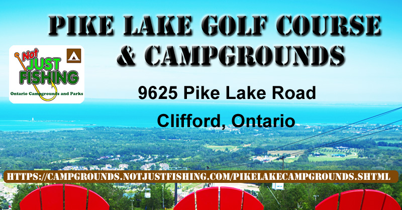 Pike Lake Golf Course Campgrounds Clifford Ontario Wellington County   Pike Lake Golf Course Campground Card 